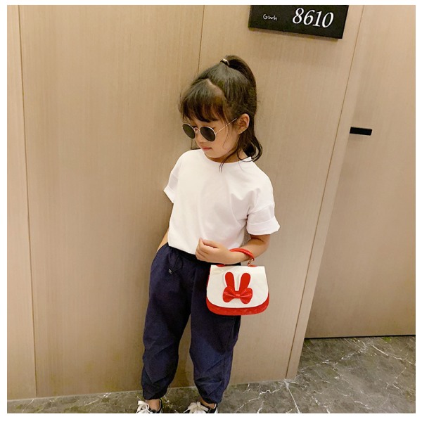 Toddler Mini søde prinsesse håndtasker Skuldertaske, rød