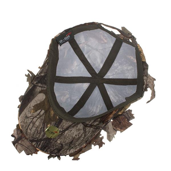 3D-blader Boonie-hatter Jungel Woodland Camo Snipers for Menn Taktisk Hu