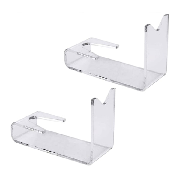 Pistol Display Stand 2pcs Toy Pistol Display Stand Holders Clear Toy P