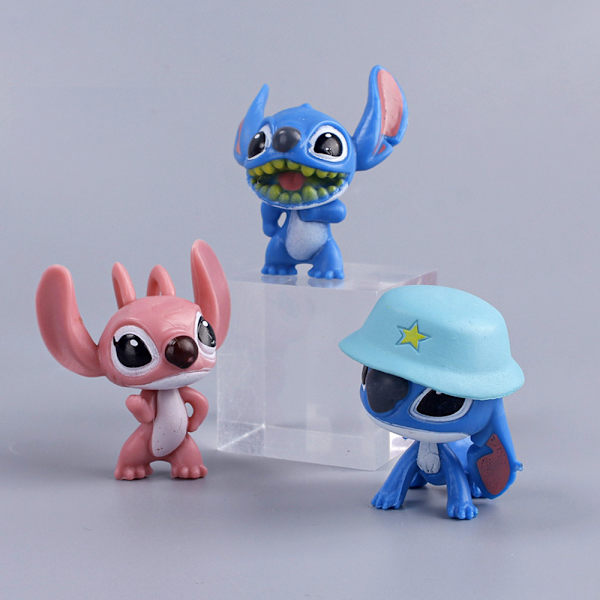 Stitch kakepynt, Stitch-inspirerte cupcake-pynt til bursdager for barn