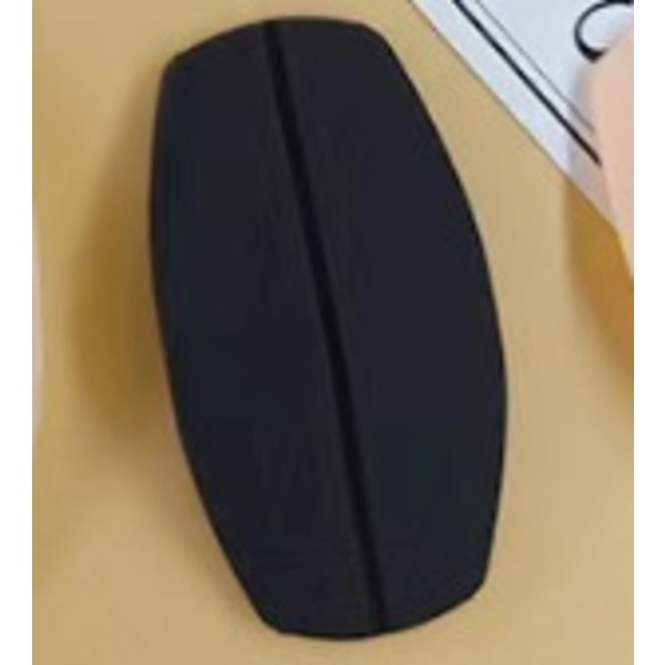 Silikon skulderputer - Sklisikre stroppputer for BH som holder BH-stroppene fra å gli og grave seg inn 8 stk. svart