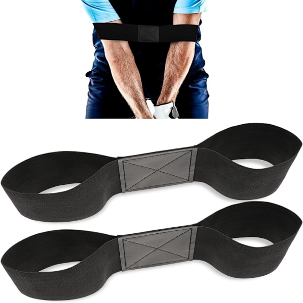 2 stk. Golf Arm Band Golf Swing Trainer, Elastisk Swing Korrigerende Træning
