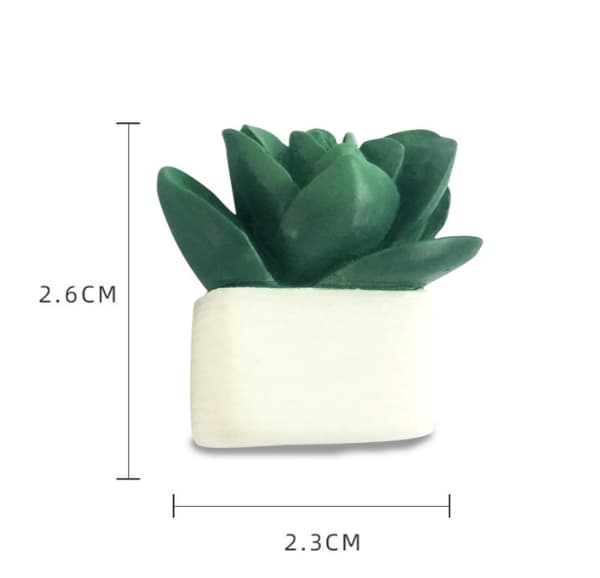 20 stk. Sukkulente Planter Dekorative Tryk Knapper Floret Thumbtacks til