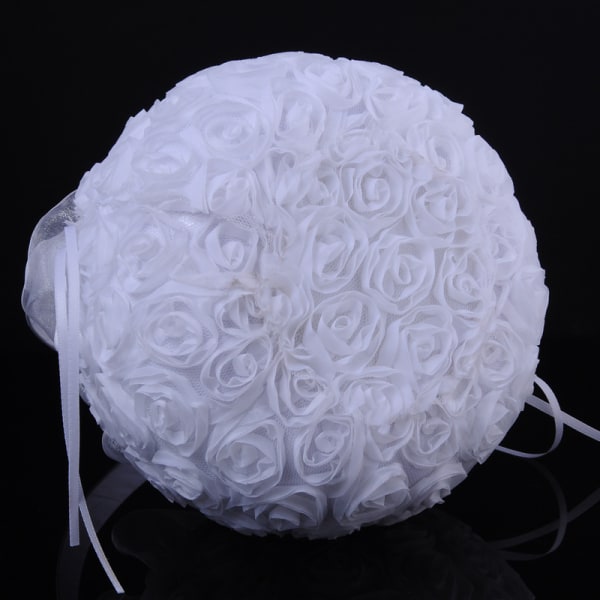 Flower Child Wedding Baskets Rose Flower Embroidery Basket