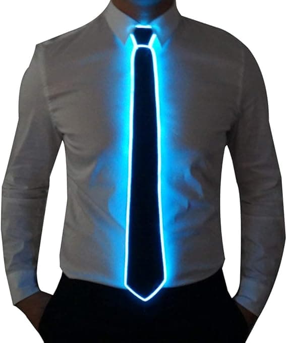 Led slips, der lyser op, Fanny slips, slips til mænd, slips med LED-lys