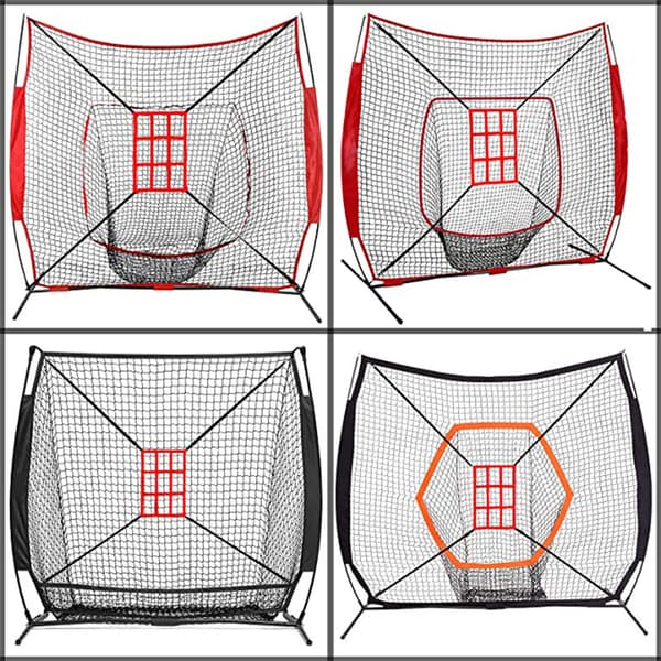 Justerbar Strike Zone Mål til Baseball Net, Træn Kast og