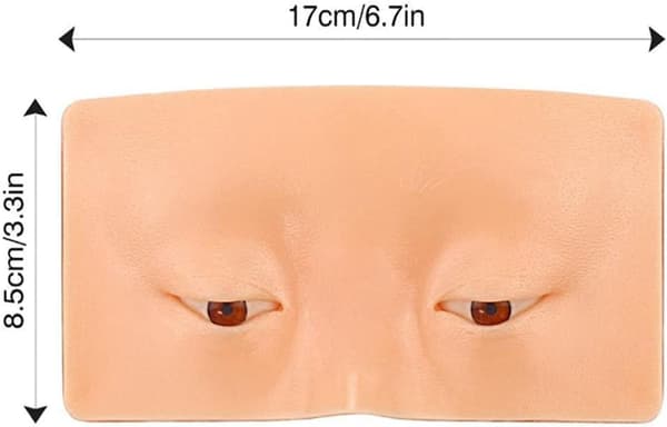 Makeup øvelsespanel - Begynder skønhed øjenmakeup øvelsespanel, makeup