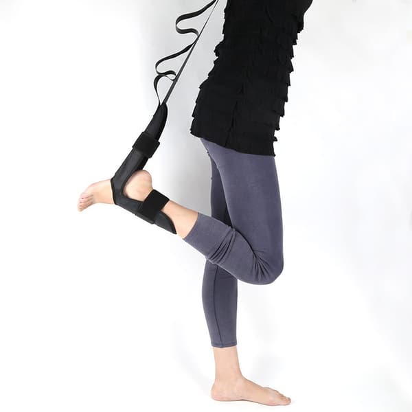 Yoga Rehabiliteringsbälte Stretching Strap Ben Stretcher Foot Stre