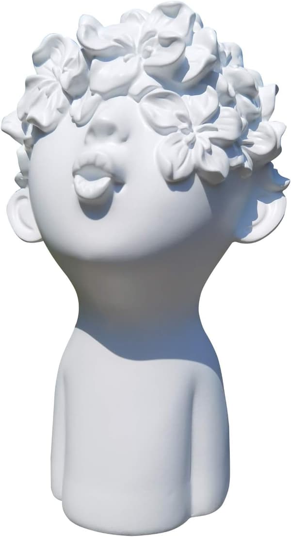 Buste Skulptur Harpiks Statue Figur Dekoration Tilbehør Gave