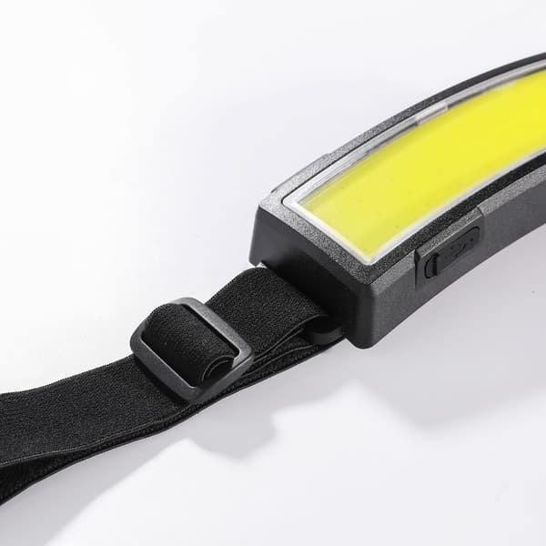 LED-hodelykt USB-lading flomlys ultralett COB-hodelykt utendørs