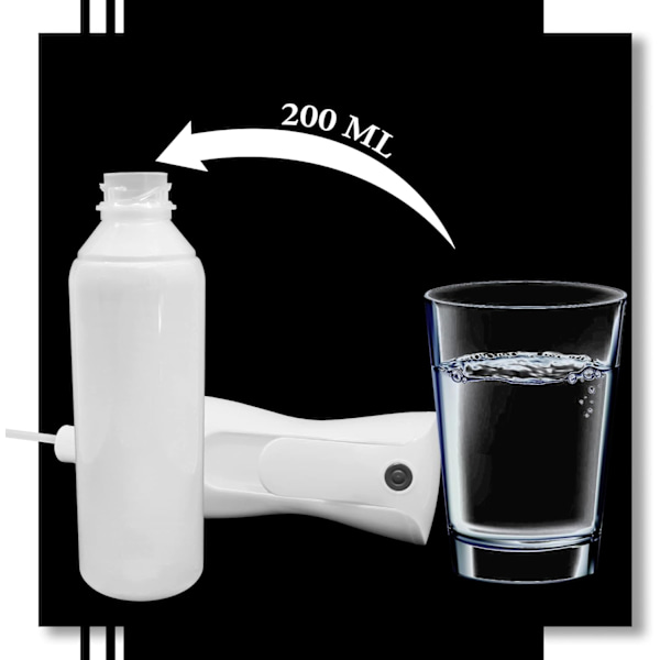 Påfyllningsbar frisör ansikts spray. 200ml Tom vatten dimma spray dimma flaska tom spray påfyllningsbar för rengöring hårspray frisör produkt