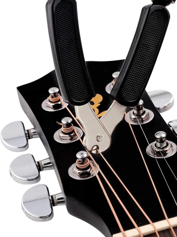 Multifunksjonell gitarstrenger vikler bro pin fjerner strengekutter for