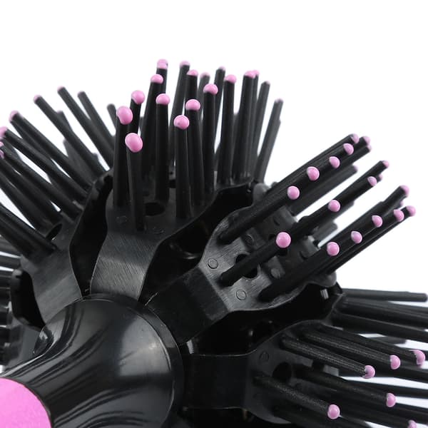 3D Bomb Curl Hårbørste 3D Sfærisk Form Kam 360 Styling Salong Rund