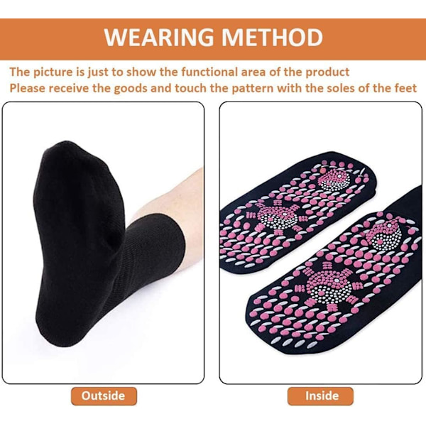 3 par selvvarmende sokker, termiske sokker for unisex vintersko, skisko