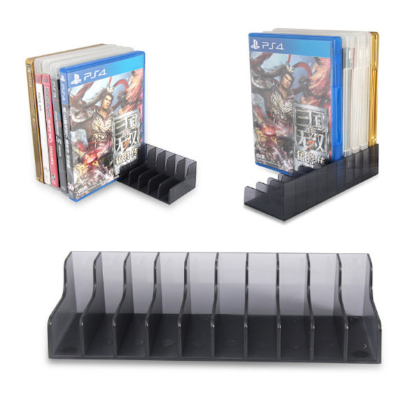 2 stk. CD-disk kortholder til Switch, spil CD-kort opbevaringsstativ spil disk display boks beslag opbevaringsstativ til Switch, 24 CD