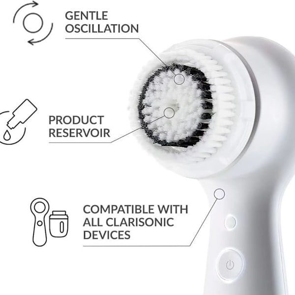 Sensitiv rengjøringsbørstehode erstatning for Clarisonic børstehoder