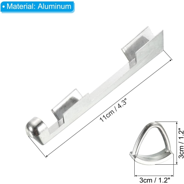 Billard Pool Kø Reparations Klemme, Aluminium Snooker Pool Kø Spids Fastener Kø Spids Klemme Billard Tilbehør til Klub Spidser