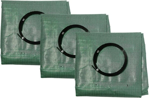 3-pack 32-gallon återanvändbara trädgårdsavfallspåsar 45 cm x 76 cm - Trädgårdsavfall