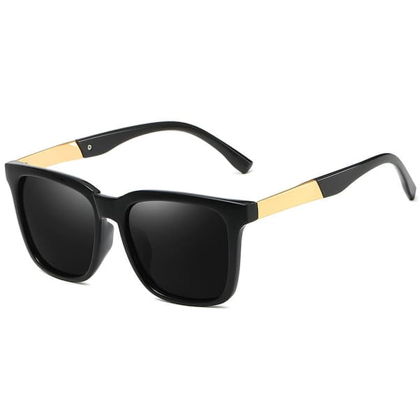 Firkantede solbriller polariserede UV-beskyttelse Trendy Designer solbriller