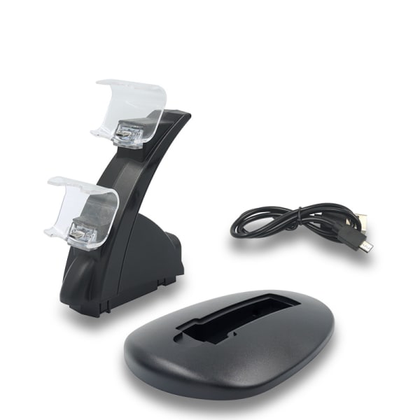 Egnet til PS3 Controller-oplader, Dual Console-oplader, opladningsstation