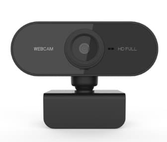 Webcam til pc med mikrofon, hd 1080p streaming webkamera til pc, mac, bærbar usb-kamera