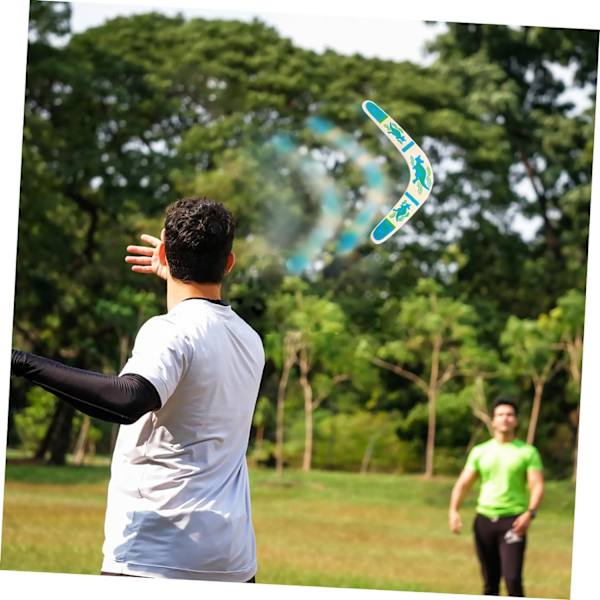 Träbumerang Leksak Utomhus Bumerang Vuxen Utomhus Dart Barn Bumerang Kul Flygande Dart Bumerang Leksaker Träning Flygande Bumerang Dart Flygningar Smal Barn Sport