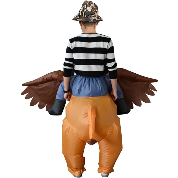 Passar för vuxna Höjd 150-195 cm Uppblåsbar Griffon kostym Halloween B