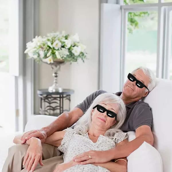 2 st Lazy Glasses, Universal High Definition Bed Prism Spectacles Hor