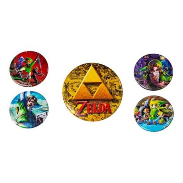 Zelda Badge Pack Multicolor