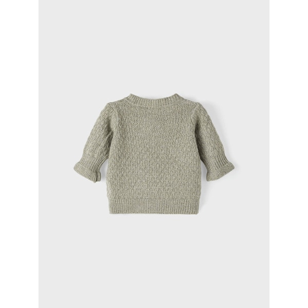 Name it Baby Girl strikket cardigan Sage, størrelse 68