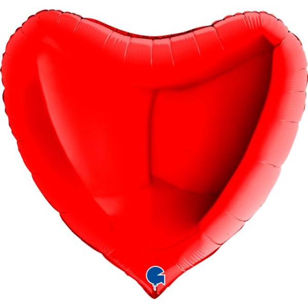 Folioilmapallo - Heart Red 91 cm - Ballongkungen