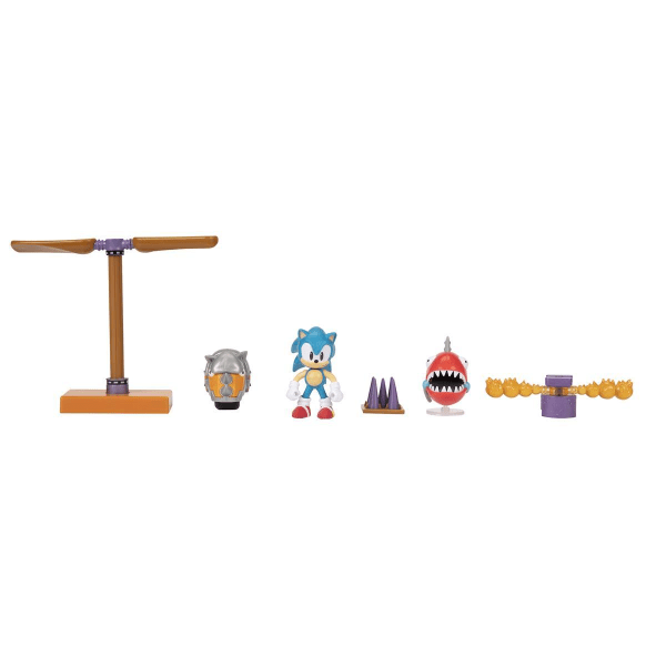 Sonic the Hedgehog Diorama Set 7-pack