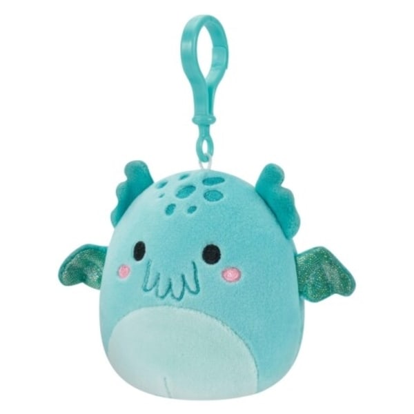 Squishmallows Clip-On Theotto the Teal Cthulhu, 9 cm