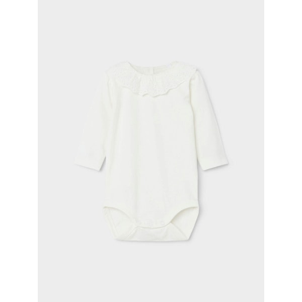 Name it Baby, Body med Volang, Vit, Storlek 80