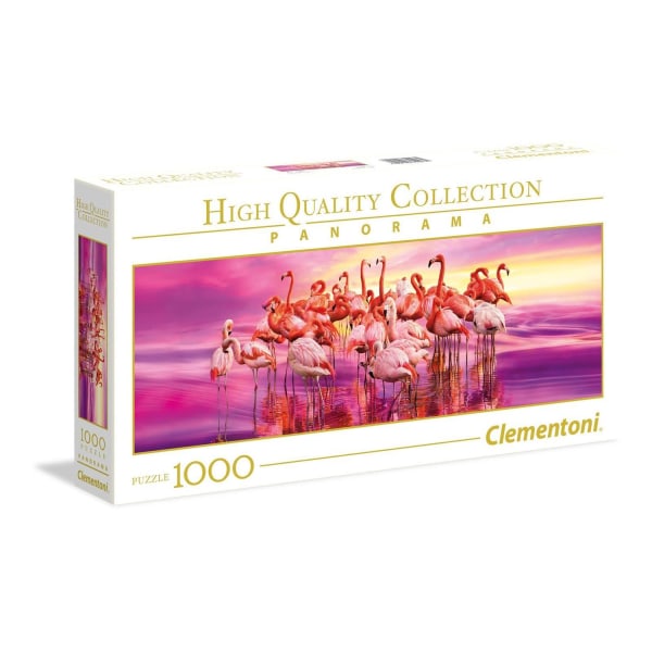 Clementoni High Quality Collection -palapeli Flamingos Panorama,