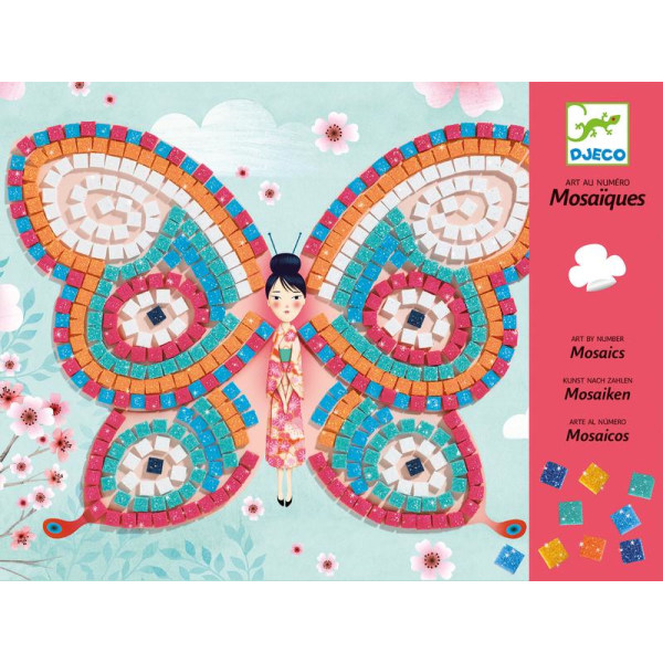 Mosaic, Butterflies - Djeco