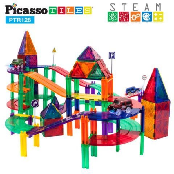 Picasso-Tiles 128 bitars Bilbana multifärg