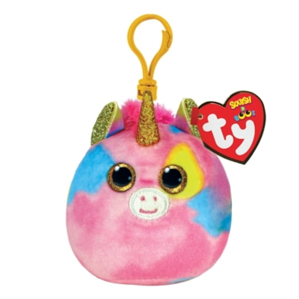 TY Squishy Beanies Clip Fantasia, Enhörning