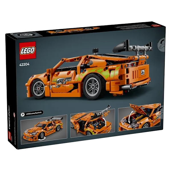 Lego Technic 42204 Fast and Furious Toyota Supra MK4