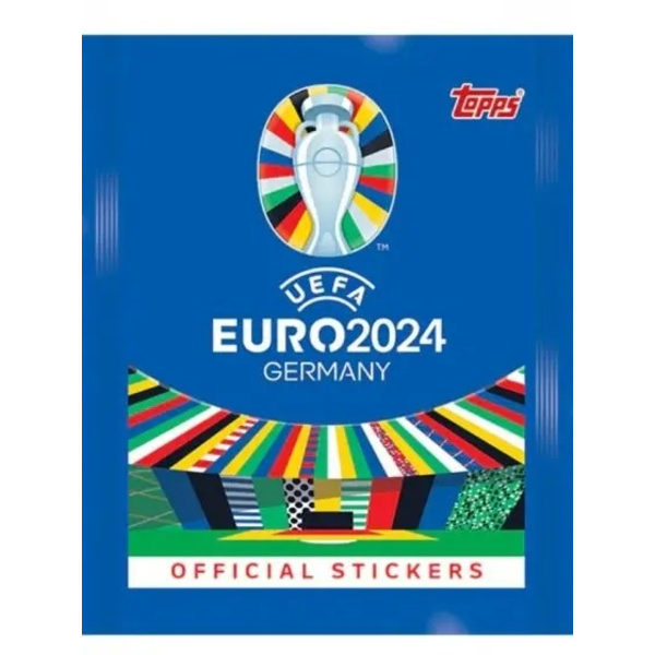 Topps Soccer Stickers Booster Pack UEFA EURO 24