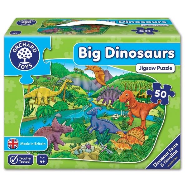 Floor Puzzle Big Dinosaur - Orchard Legetøj