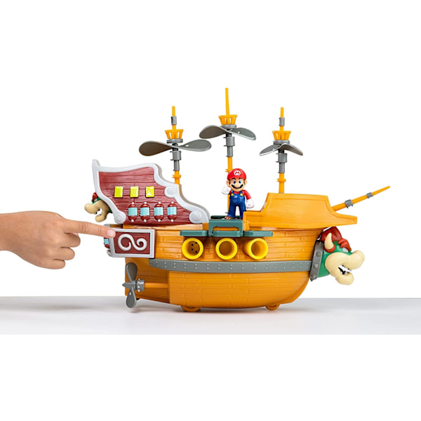 Super Mario Deluxe Playset Bowser Ship
