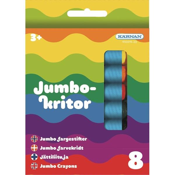 Crayons 8-Pack Jumbo - The Core