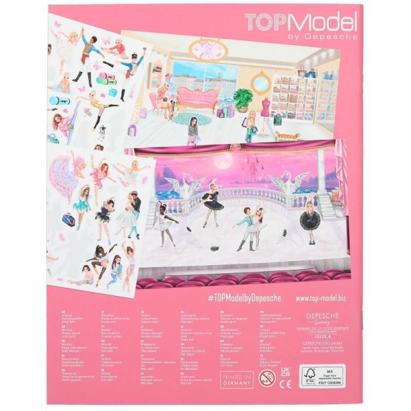 TOPModel Stickerworld, baletti