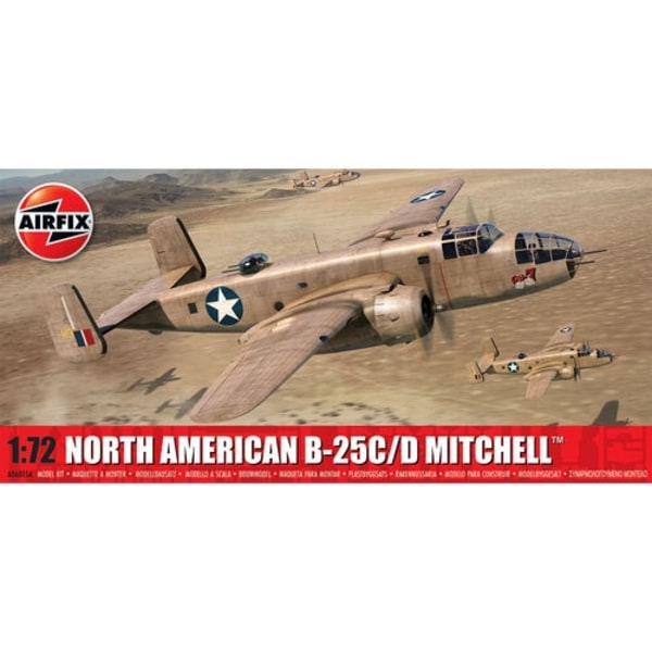 Airfix Modellflyg North American B-25C/D Mitchell