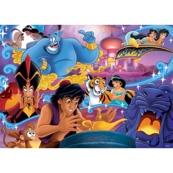 Jumbo Pussel Disney Aladdin, 1000 Bitar