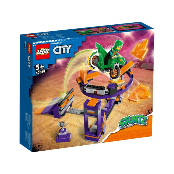 LEGO City 60359 Stunttiramppi koripallohaasteen kanssa