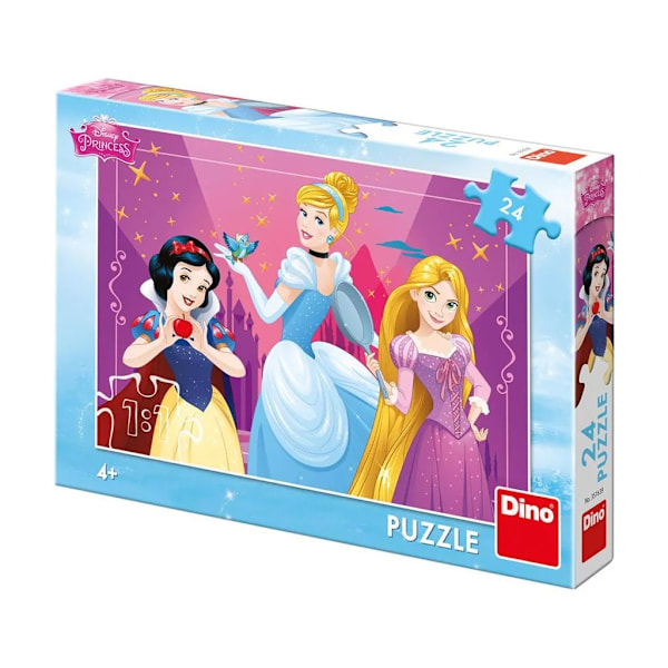 Dino Disney 24 brikkers puslespil, prinsesser