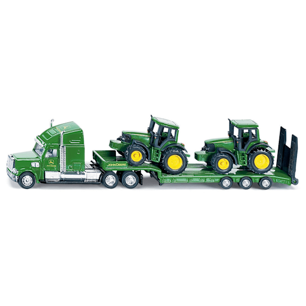 Lastbil med John Deere Traktorer 1:87 - Siku
