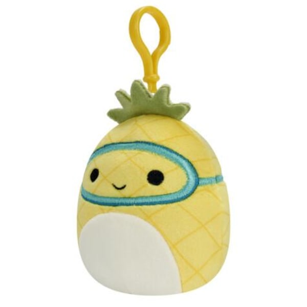 Squishmallows Clip-On Maui the Pineapple, 9 cm